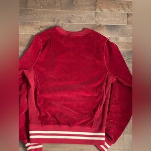 Men’s champion vintage velvet crewneck size small